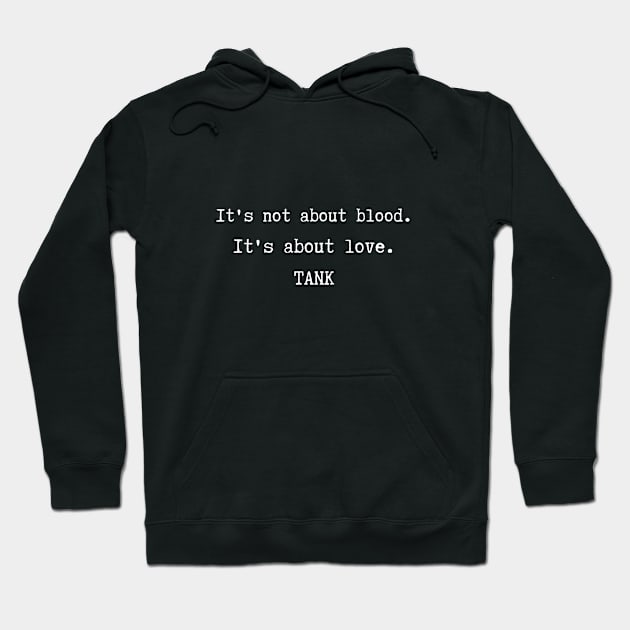 Tank Lords of Carnage Quote Hoodie by Daphne Loveling's Merch Store